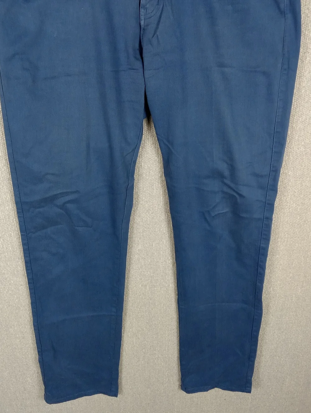 Peter Millar Signature Sateen Five-Pocket Pants Mens Size 34x32 Blue